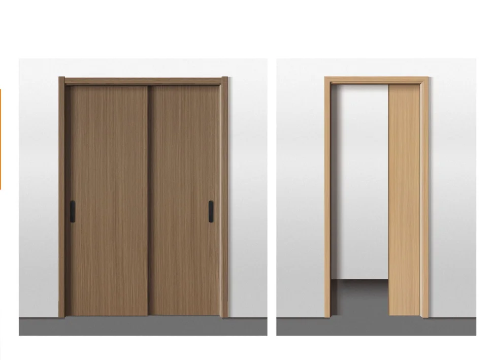 WPC sliding door systems